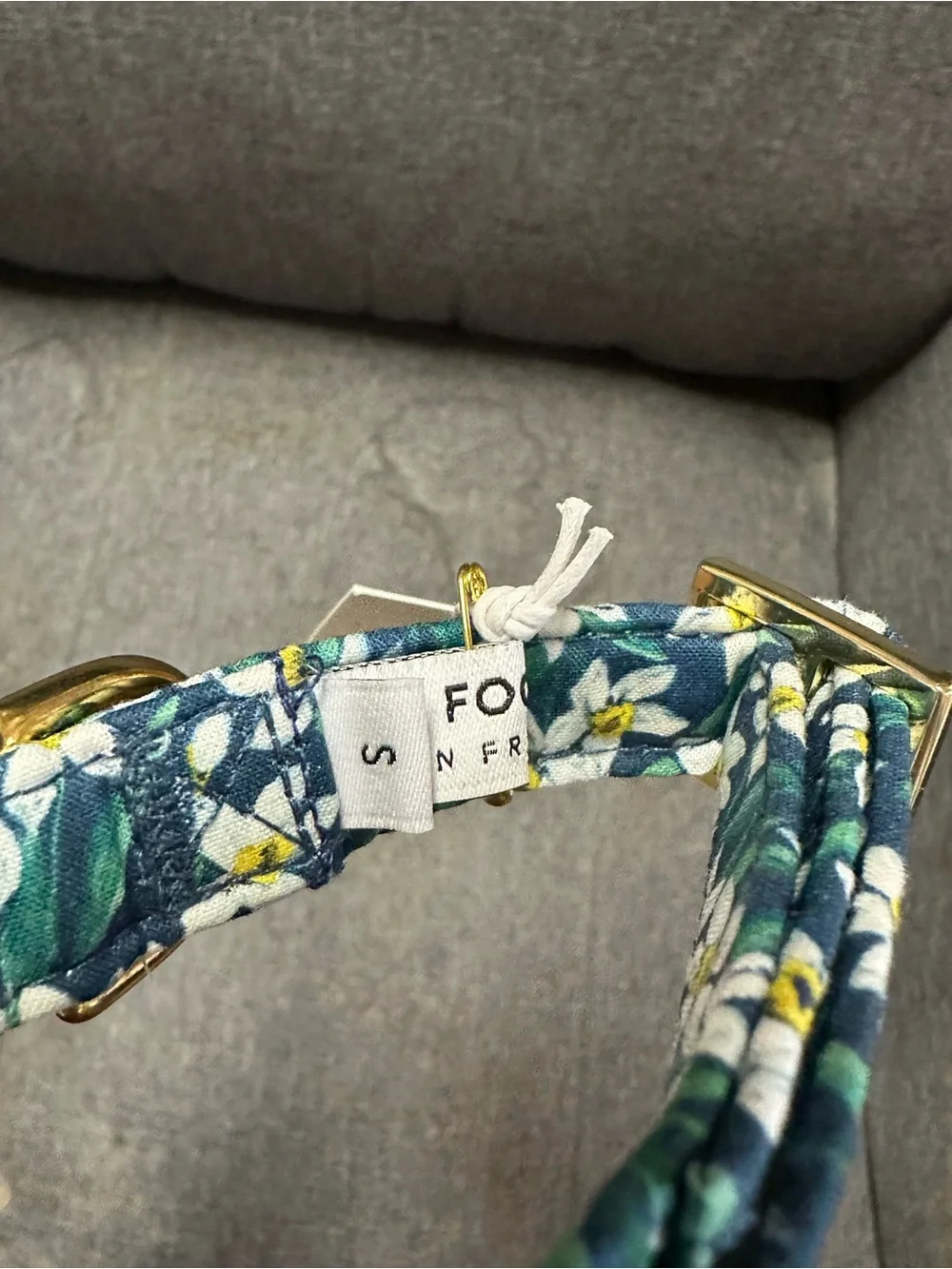 The Foggy Dog Floral Dog Collar